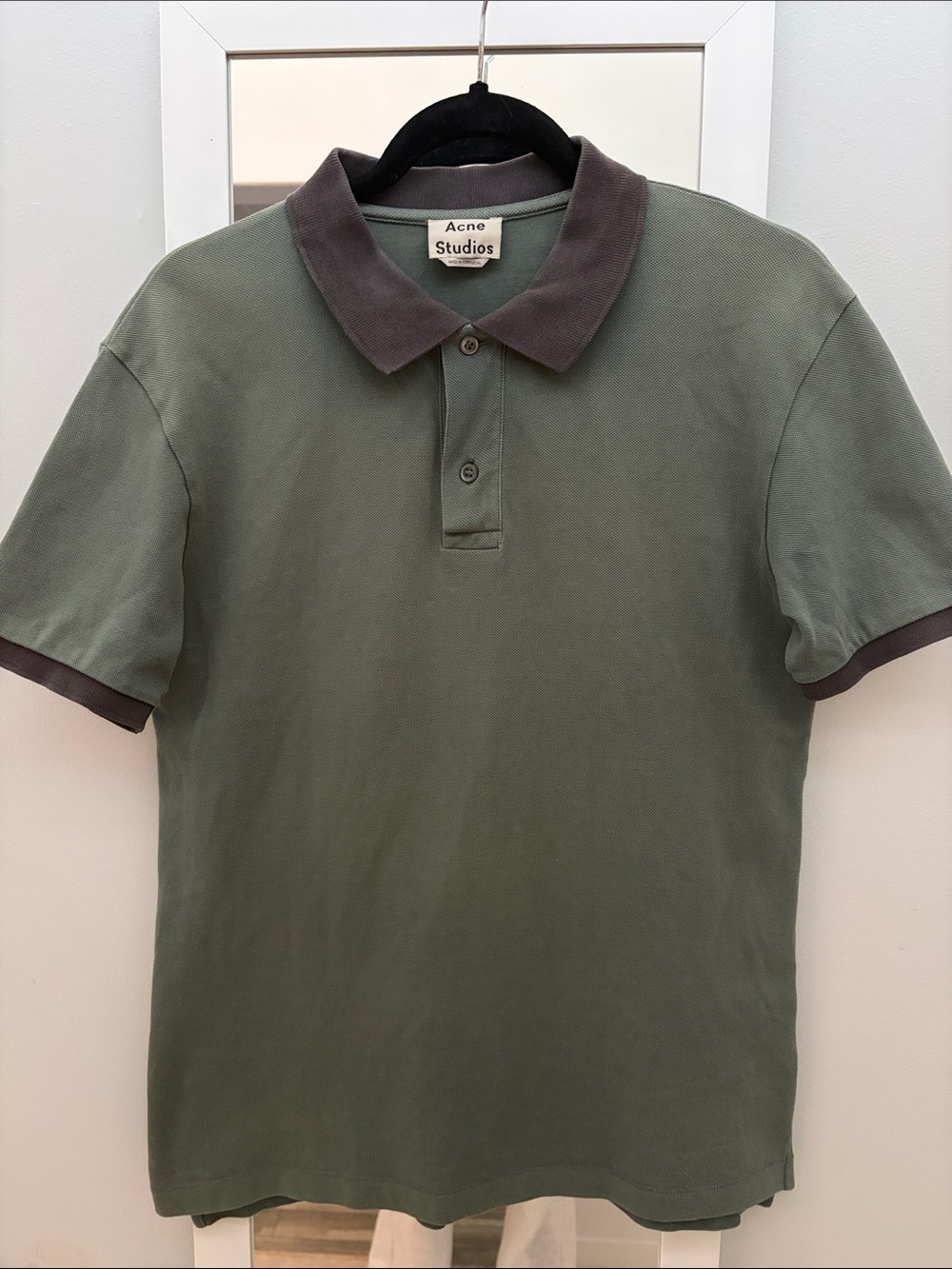 Acne polo t-shirt